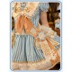 Twin Bears Antique Navy Bear Low Waist OP and Set(2nd Pre-Order/3 Colours/Full Payment Without Shipping)